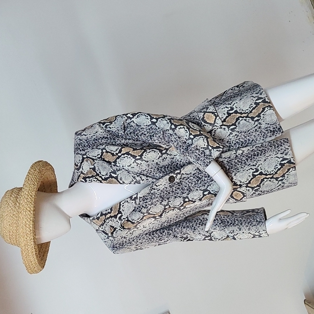 Roberto Cavalli Snakeskin 🐍 Printed Blazer